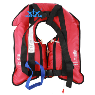 Auto Inflatable 150N Single Air Chamber Life Jacket