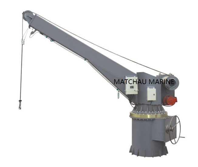 Single Arm Slewing Boat Or Raft Davit And Crane