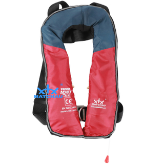 Auto + Manual Type 275N Twins Air Chamber Inflatable Life Jacket